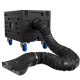 TRITON-BLUE DRACO 2000C LF MAQUINA DE HUMO BAJO 2000W CON FLIGHTCASE