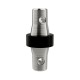 Contestage SPACERMM-30B espaciador 3 cm macho-macho negro