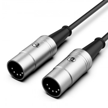 Audibax Pro Cable Midi Profesional 5m Negro