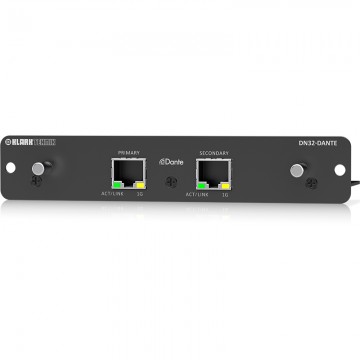 KLARK TEKNIK DANTE DN32 INTERFACE EXPANSION 