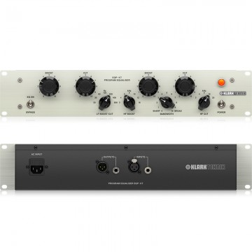 KLARK TEKNIK EQP-KT ECUALIZADOR VALVULAS DE 2 BANDAS
