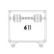 MODE FLIGHTCASE PARA 1 MOTOR 1TN (611 D8+ 1T)