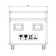 MODE FLIGHTCASE PARA 1 MOTOR 1TN (611 D8+ 1T)