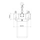 MODE MOTOR D8+611 250KG CON 25 METROS DE CADENA