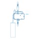 MODE MOTOR D8+611 500KG CON 30 METROS DE CADENA