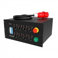 AUDIBAX Control de motores CM-8-SCP Salida 8 CEE 16A 4P+2 Socapex