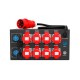 AUDIBAX Control de motores CM-8-SCP Salida 8 CEE 16A 4P+2 Socapex