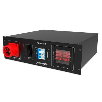 Audibax PD16-6-16-16 Power Distributor salida 7 Schuko