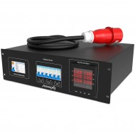 Audibax PD32-6-16-32 Power Distributor salida 6 Schuko + 1 Link CEE 32A 5P