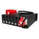 Audibax PD32D-6SC-PW-32 Power Distributor salida 6 Schuko + 6 PowerCON + 1 Link 