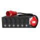 Audibax PD32D-6SC-PW-32 Power Distributor salida 6 Schuko + 6 PowerCON + 1 Link 