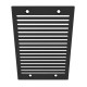 Audibax Pro Rack Panel Vent 3U 2S Panel Ventilado para Racks