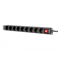 CAYMON BASE RACK 9 SCHUCO + INTERRUPTOR + CABLE