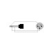 PROCAB CABLE XLR 3P MACHO-JACK STEREO NEUTRIK 1,5 m