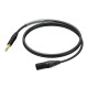 PROCAB CABLE XLR 3P MACHO-JACK STEREO NEUTRIK 1,5 m