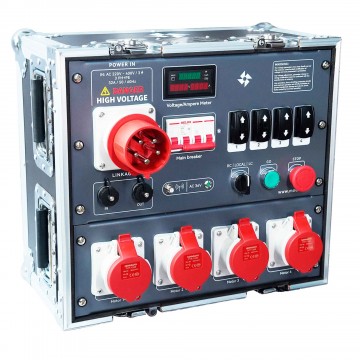 MODE CONTROL MOTORES 4 CANALES CON MANDO A DISTANCIA Y FLIGHTCASE