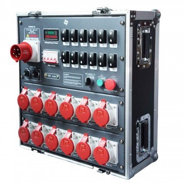 MODE CONTROL MOTORES 12 CANALES CON MANDO A DISTANCIA Y FLIGHTCASE