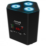 AUDIBAX EVENT 18 FOCO LED CON BATERIA RGBWAUV 6 EN 1 6 en 1