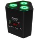 AUDIBAX EVENT 18 FOCO LED CON BATERIA RGBWAUV 6 EN 1 6 en 1