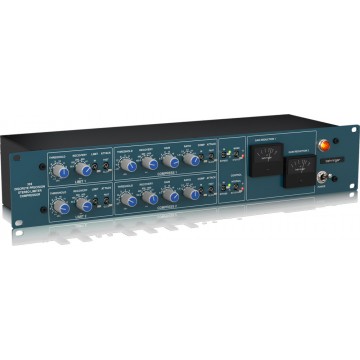 BEHRINGER 369 COMPRESOR Y LIMITADOR ESTEREO DE 2 CANALES DE PRECISION CON TRANSF