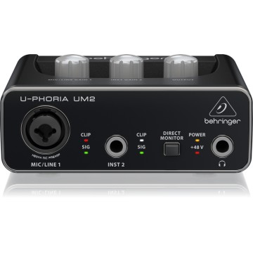 BEHRINGER UM2 U-PHORIA-Interface de audio