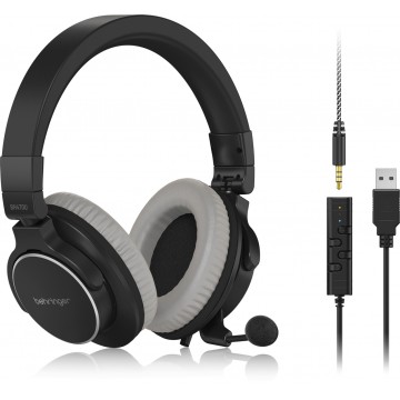 BEHRINGER BH470U AURICULARES CON MICRÓFONO SEPARABLE Y CABLE USB