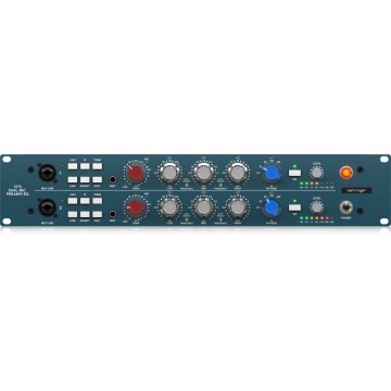 BEHRINGER 1273 PREAMPLIFICADOR DE MICRO 2 CANALES CON ECUALIZADORES DE 3 BANDAS 