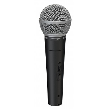 BEHRINGER SL 85S MICROFONO DE Mano Dinámico CARDIOIDE CON INTERRUPTOR