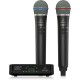 BEHRINGER ULM302MIC MICROFONO INALAMBRICO DOBLE MANO 2.4 GHz