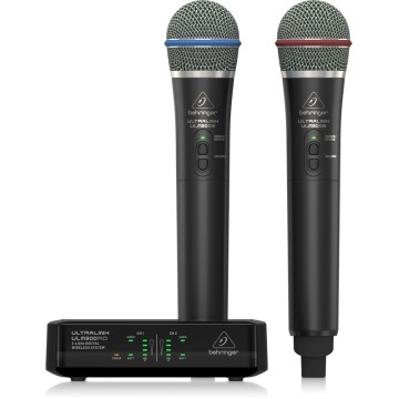 BEHRINGER ULM302MIC MICROFONO INALAMBRICO DOBLE MANO 2.4 GHz