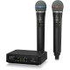 BEHRINGER ULM302MIC MICROFONO INALAMBRICO DOBLE MANO 2.4 GHz