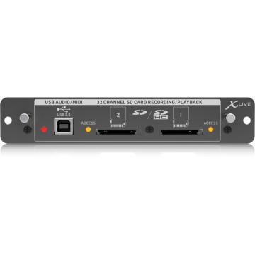 BEHRINGER X-LIVE TARJETA DE EXPANSION X32 PARA GRABACION