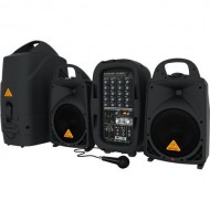 BEHRINGER PPA500BT SISTEMA PA, 500W, 6 CANALES, ULTRACOMPACTO