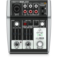 BEHRINGER XENYX 302-USB Mezclador USB de 5 canales