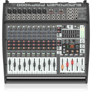 BEHRINGER PMP4000 MEZCLADOR AMPLIFICADO BEHRINGERPMP-4000
