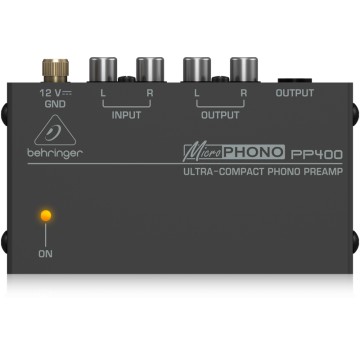 BEHRINGER PP400 PREAMPLIFICADOR PREVIO PHONO