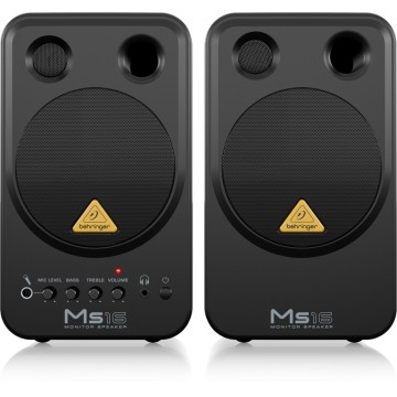 BEHRINGER MS16 ALTAVOCES ACTIVOS HIFI 2 VIAS. PAREJA