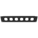 Audibax Rack Panel Vent 2U 6H Panel Ventilado para Racks