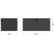 Audibax Pro Rack Drawer 5U 280 Cajón Extraíble para Rack