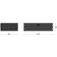 Audibax Pro Rack Drawer 3U 280 Cajón Extraíble para Rack