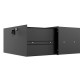 Audibax Pro Rack Drawer 5U 500 K Cajón con Llave para Rack