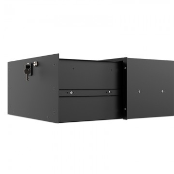 Audibax Pro Rack Drawer 5U 500 K Cajón con Llave para Rack
