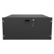 Audibax Pro Rack Drawer 5U 500 K Cajón con Llave para Rack