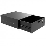 Audibax Pro Rack Drawer 4U 500 K Cajón con Llave para Rack