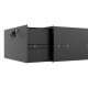 Audibax Pro Rack Drawer 5U 370 K C Cajón con Llave para Rack
