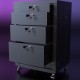 Audibax Pro Rack Drawer 5U 370 K C Cajón con Llave para Rack