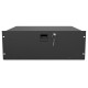Audibax Pro Rack Drawer 4U 370 K Cajón con Llave para Rack