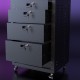 Audibax Pro Rack Drawer 2U 370 K Cajón con Llave para Rack