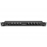 AUDIBAX SLR 4F4M Distribuidor/splitter DMX pasivo formato rack 1 U 