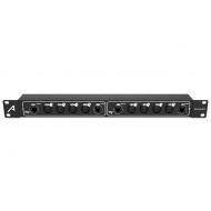 AUDIBAX SLR 4F4F Distribuidor/splitter DMX pasivo formato rack 1 U 